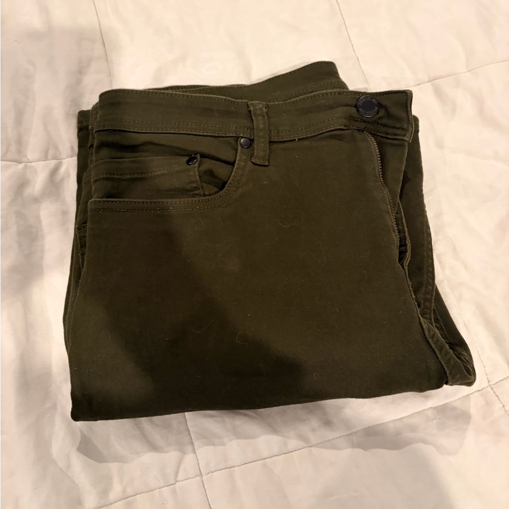 Jachs Olive Green Pants
